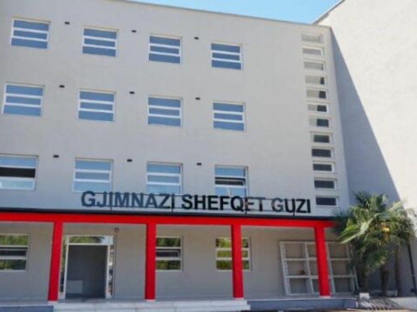 Rama ndan pamje nga gjimnazi i rikonstruktuar “Shefqet Guzi”: Do të presë 430 nxënës dhe mësues në kushte bashkëkohore