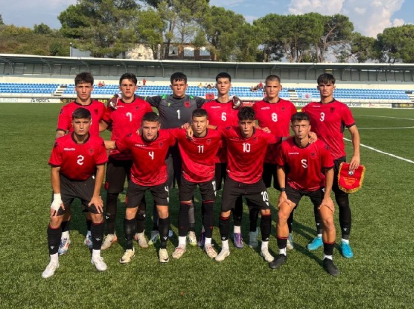 Shqipëria U17, dominim dhe fitore ndaj Luksemburgut