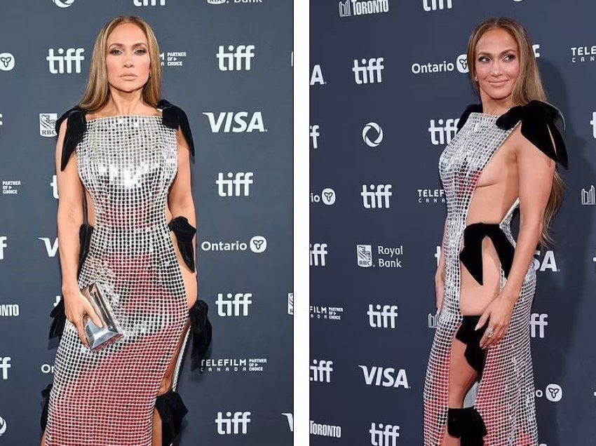 Jennifer Lopez shfaqet joshëse