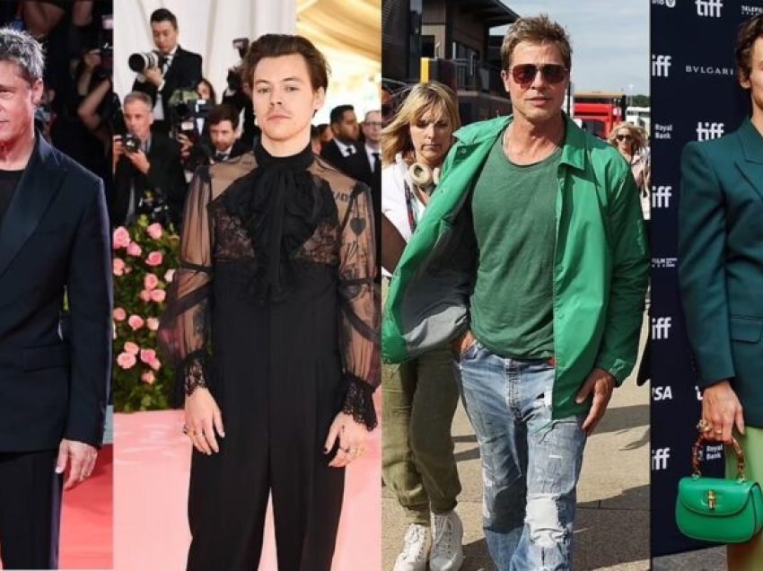 A po merr Brad Pitt këshilla të modës nga Harry Styles?