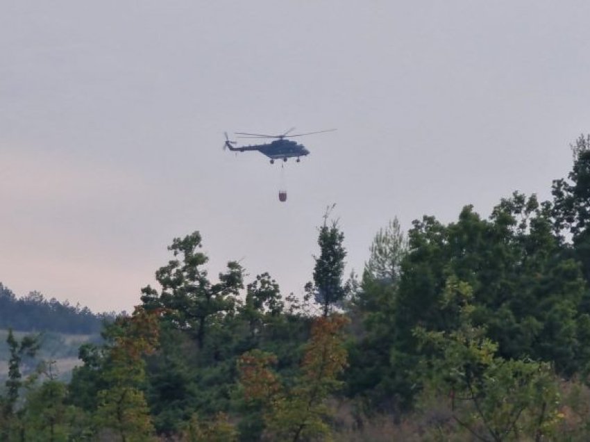 MPB: Dy helikopterët e policisë të përdorur për shuarjen e zjarreve janë jashtë funksionit, njëri përdorej për transport mjekësor