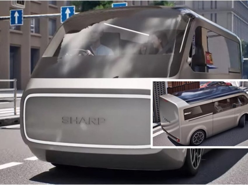 Sharp zbulon minibusin elektrik “LDK+” – një “dhomë e ditës me rrota” e teknologjisë së lartë