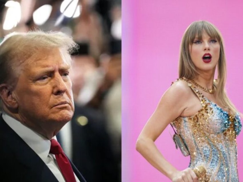 Trump me reagim epik pasi kuptoi se Taylor Swift i doli kundër