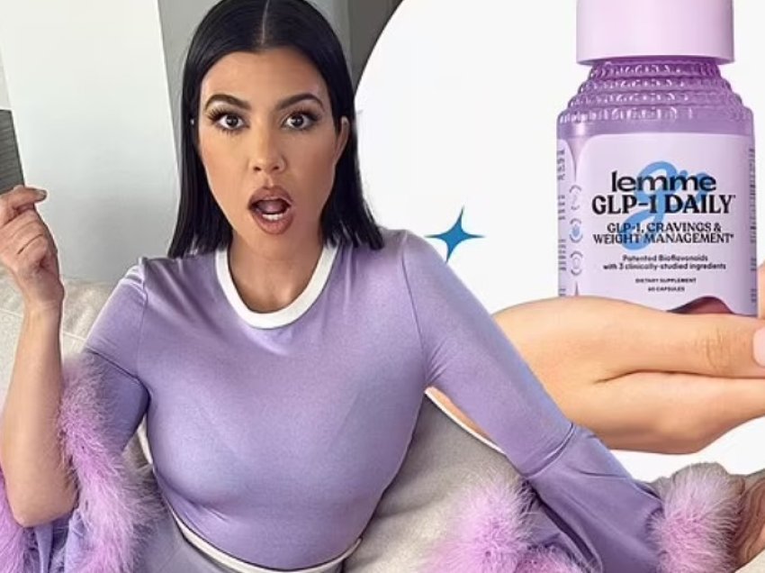 Kourtney Kardashian hedh në treg suplementin për humbje peshe