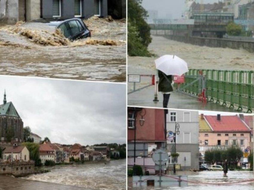 Kryebashkiaku i qytetit polak u kërkon banorëve të evakuohen pasi përmbytjet godasin Evropën qendrore