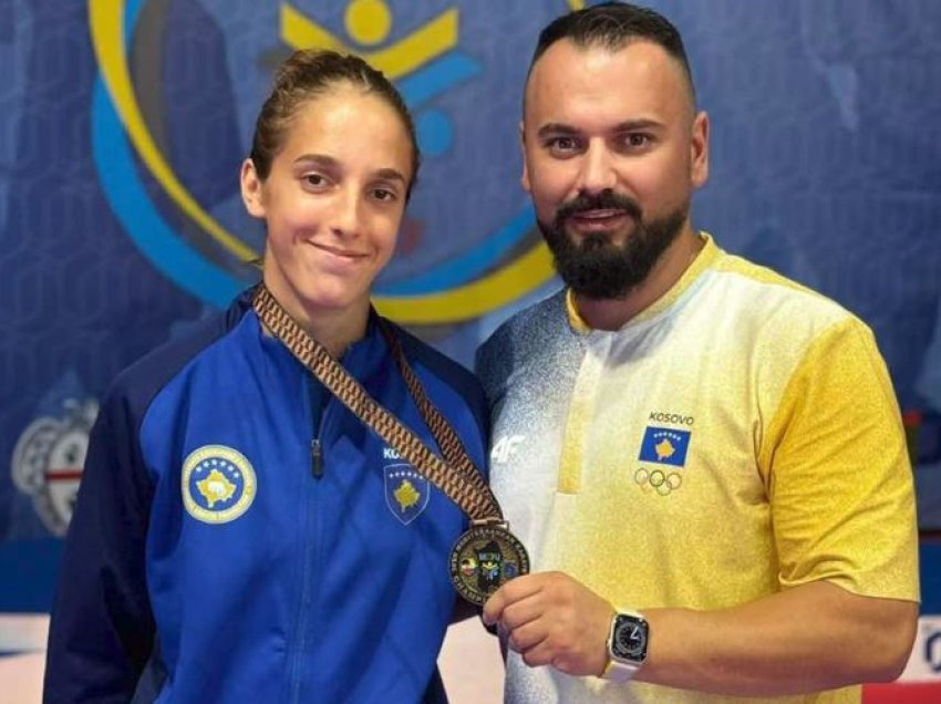 Behije Mustafa shkëlqen në Itali, fiton medaljen e bronztë në Kampionatin Mesdhetar