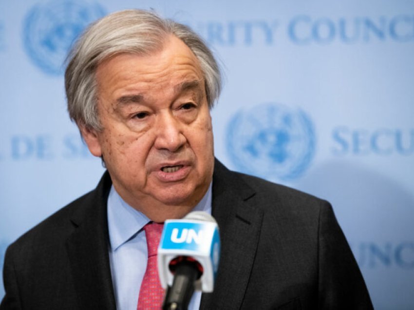 Guterres: Kriza klimatike dhe inteligjenca artificiale, sfidat që po kërcënojnë njerëzimin