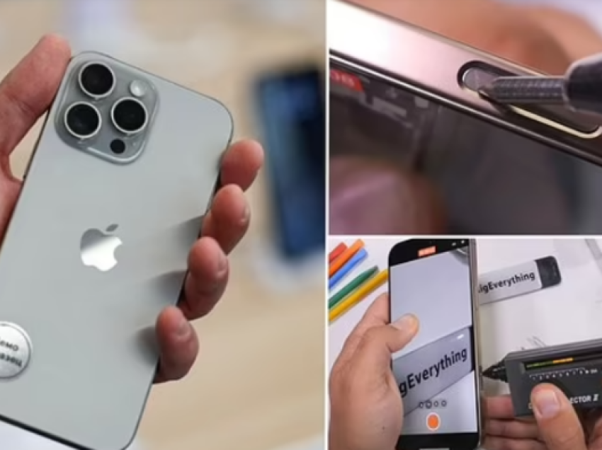 YouTuberi realizon një test të gërvishtjes në modelin e ri dhe më të shtrenjtë 16 Pro Max të iPhone