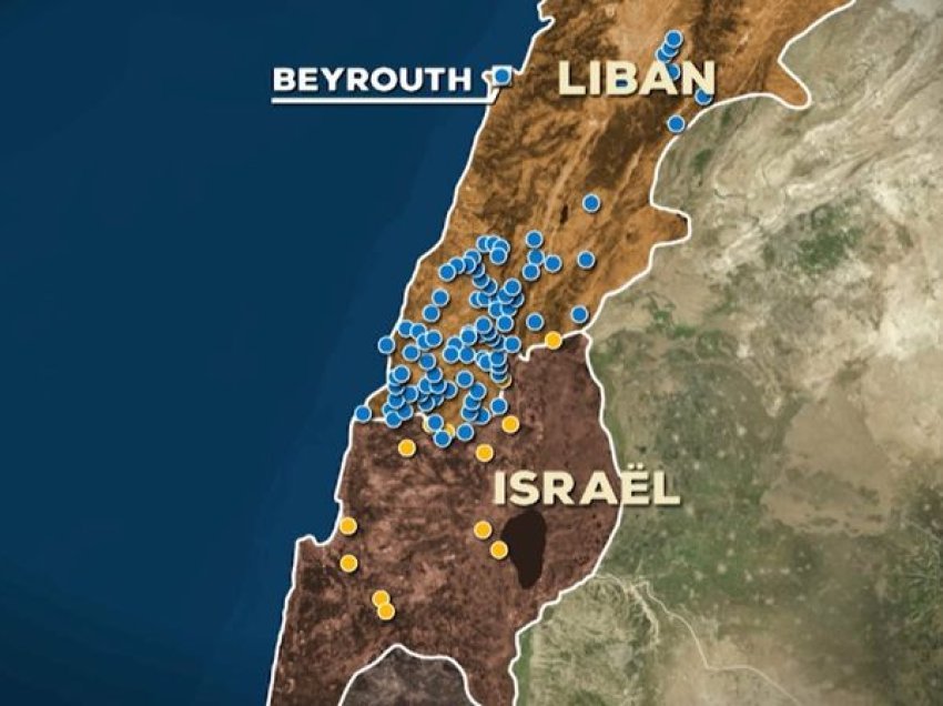 Aksion ushtarak në kufirin Izrael-Liban, publikohen pamje në rrjete sociale