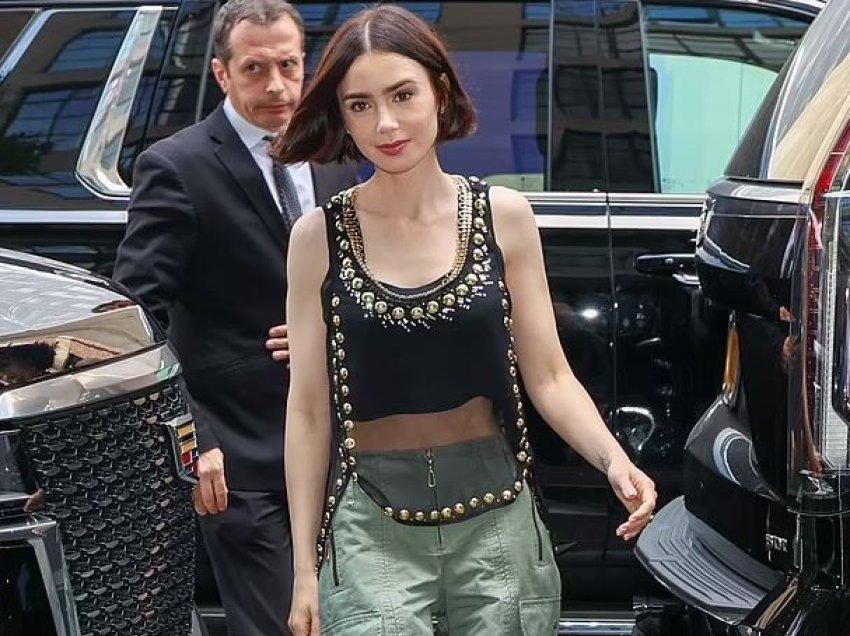 Aktorja Lily Collins bëhet nënë për herë të parë