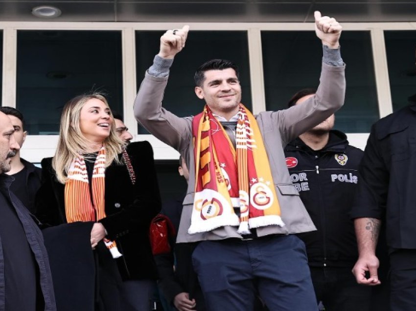 Morata zyrtarisht te Galatasaray