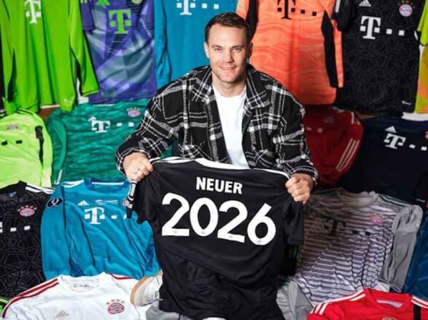 Zyrtare: Manuel Neuer zgjat kontratën me Bayern Munich 