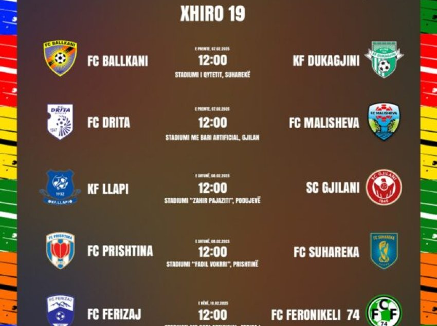 Superliga rikthehet këtë javë