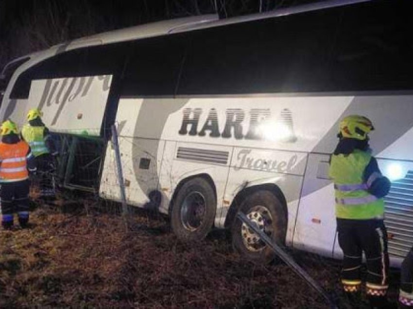 Autobusi nga Kosova u aksidentua në Kroaci, kompania jep detaje