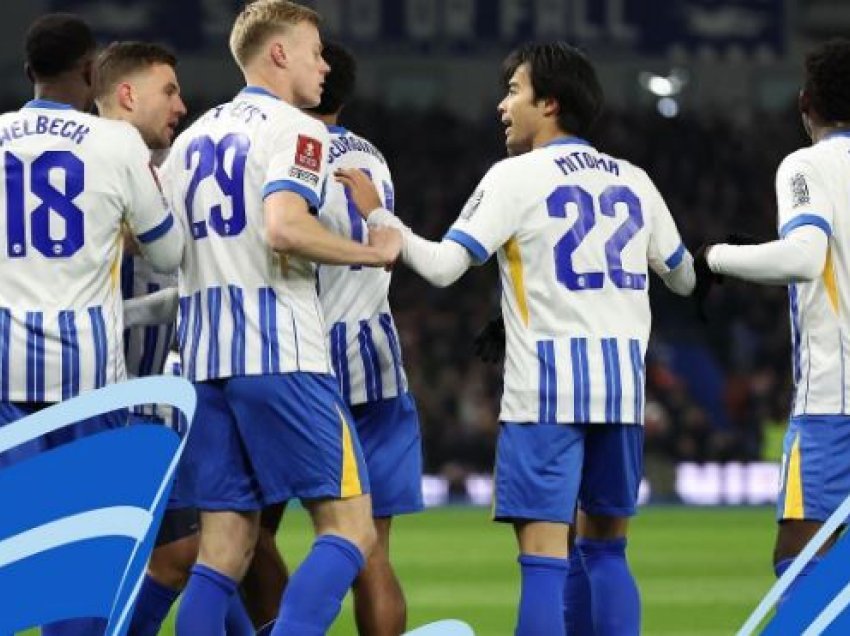 Brighton eliminoi Chelsean nga FA Cup