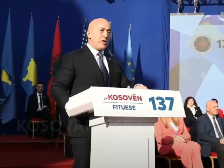 Haradinaj në Pejë: Do t’ia marrim zemrën prapë Trumpit, kemi nevojë për të