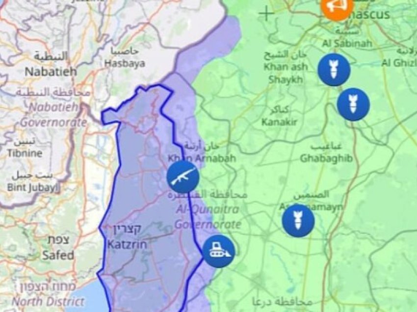 Izraeli po ndërton nëntë baza ushtarake në territorin sirian