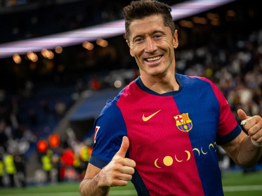 Lewandowski pritet të vazhdojë kontratën te Barcelona 