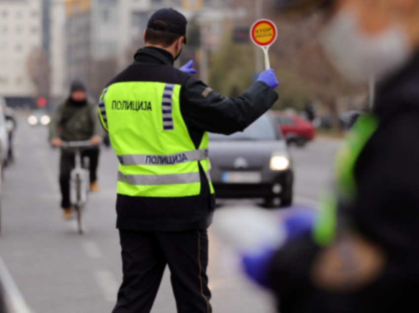 Policia e Maqedonisë shqiptoi 809 gjoba për shkeljet në komunikacion