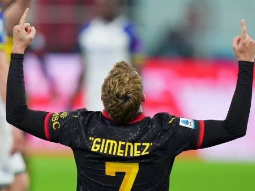 Gimenez shpëton Milanin