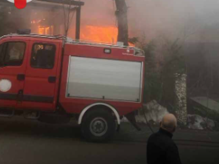 Përfshihet nga flakët një nga hotelet më të njohura në Brezovicë