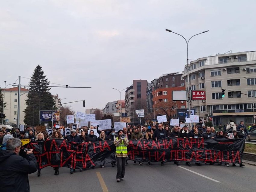 Në Shkup sërish u protestua për Frosinën