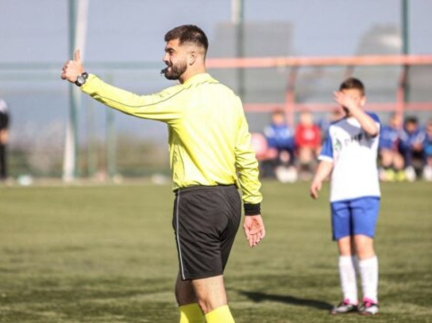 E dhimbshme: Vdes gjyqtari i ri i futbollit, Rilind Berisha