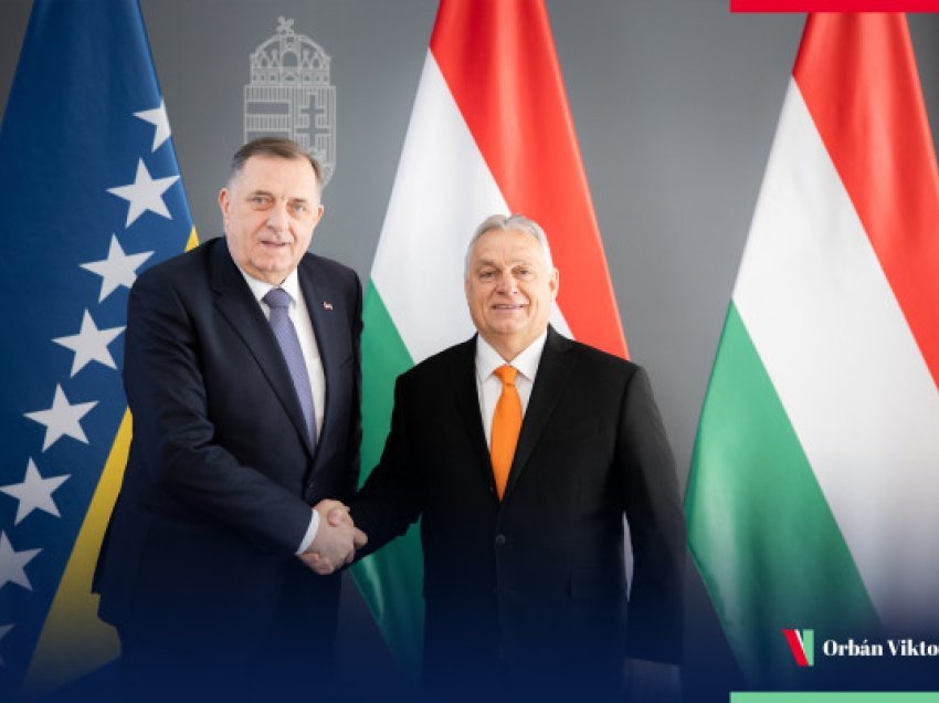 ​Orban mikpret Dodikun, Kamberi: BE dhe NATO të ndërmarrin masa