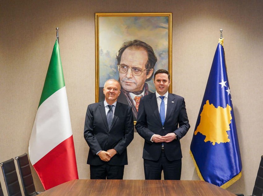 Abdixhiku takon ambasadorin italian, thekson rëndësinë e mbylljes së procesit të numërimit