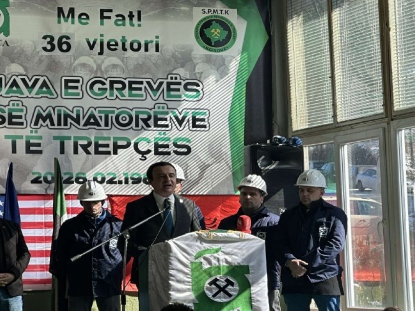 Shënohet 36 vjetori i grevës së minatorëve të ‘Trepçës`