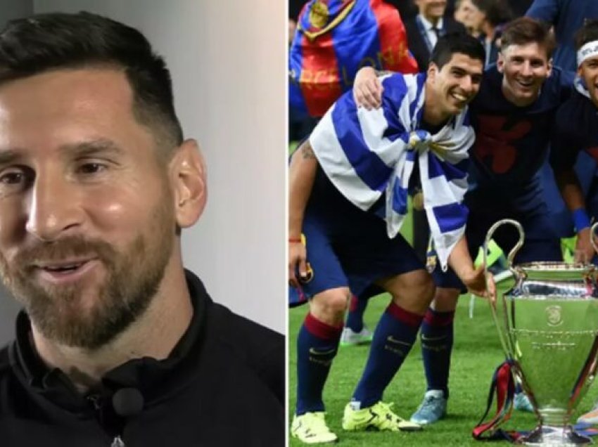 Messi emëroi 10 bashkëlojtarët më të preferuar në karrierën e tij