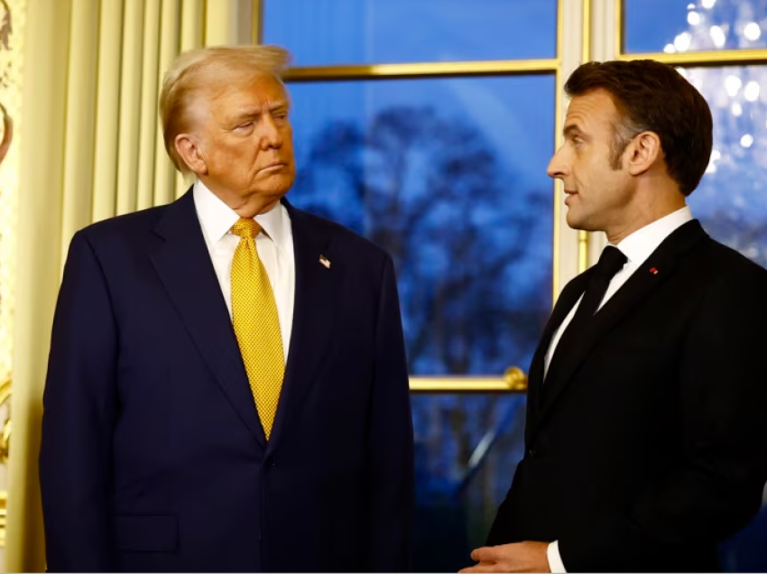 Presidenti Trump pret në Shtëpinë e Bardhë Presidentin francez Macron