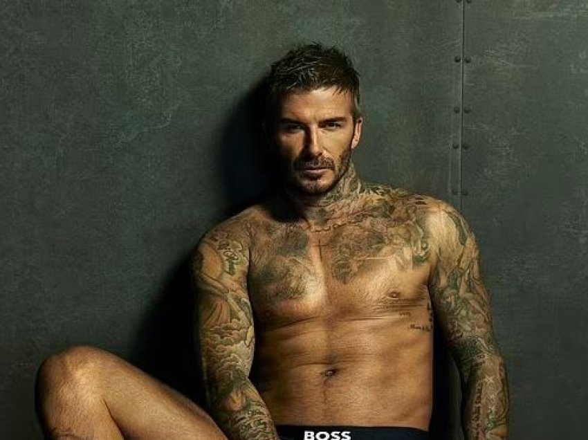 David Beckham zbulon sakrificën që bëri për reklamën e “Boss”