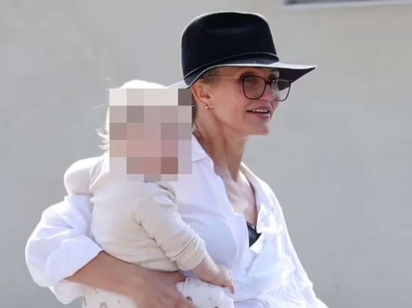 Cameron Diaz bën daljen e parë publike me fëmijën e saj të dytë