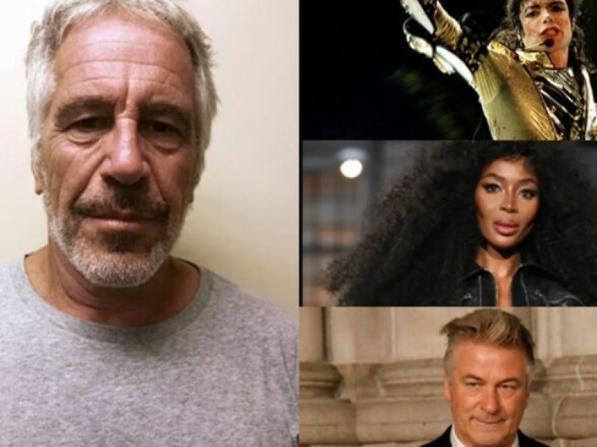 Lista e kontakteve të Jeffrey Epstein përfshinte Michael Jackson, Alec Baldwin, Naomi Campbell dhe shumë të famshëm të tjerë me ndikim