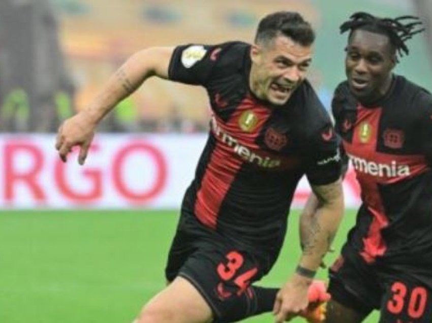 Granit Xhaka me shokë bënë mrekullinë me Leverkusenin në Gjermani gjatë 2024-tës