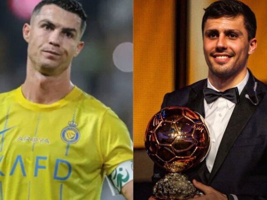 Rodri i kundërpërgjigjet Ronaldos pas fjalëve për Topin e Artë