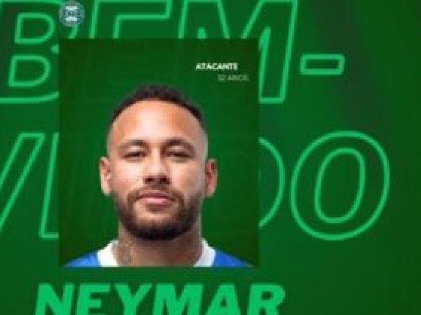 Neymar Jr “zyrtarizohet” nga klubi brazilian