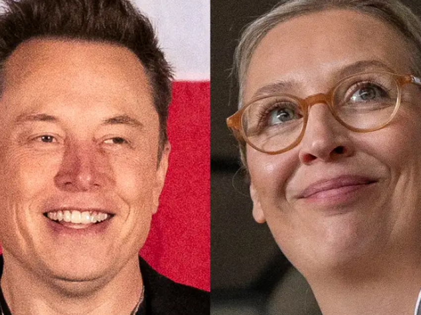 Musk takon virtualisht Weidel në platformën X