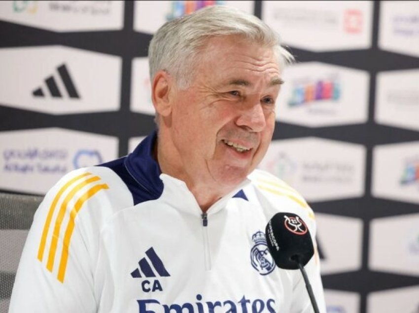 Ancelotti: Mbajtja e Superkupës në Arabinë Saudite është e mirë për futbollin spanjoll