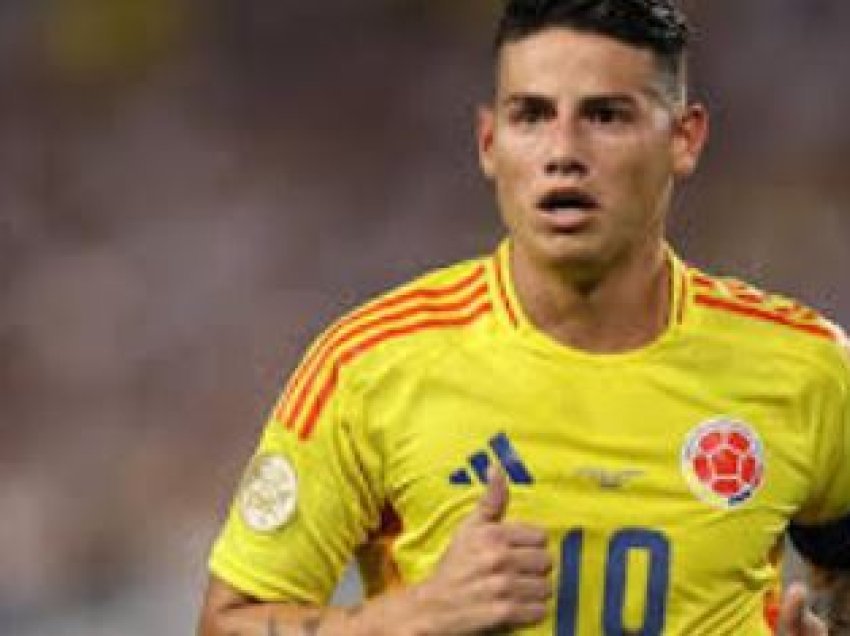 James Rodriguez zgjedh kë do të donte në ekipin e tij