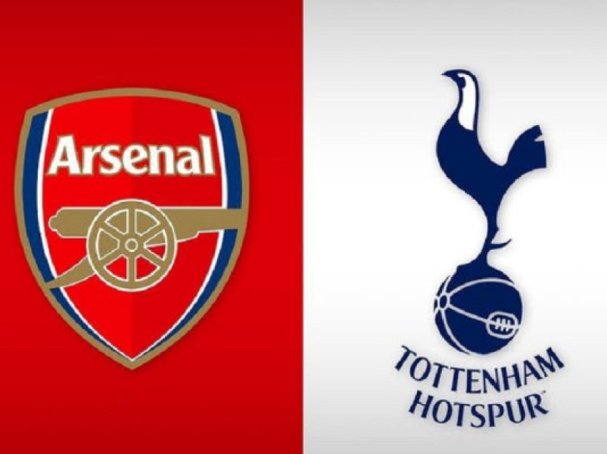 ​Arsenal-Tottenham, formacionet e mundshme