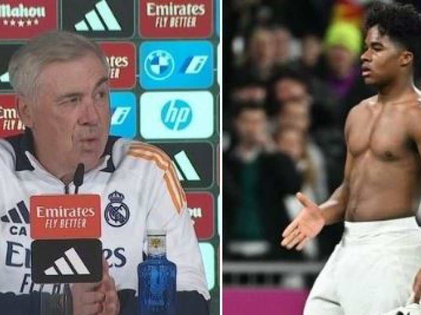 Ancelotti për Endrick: Ai është shumë profesionist 