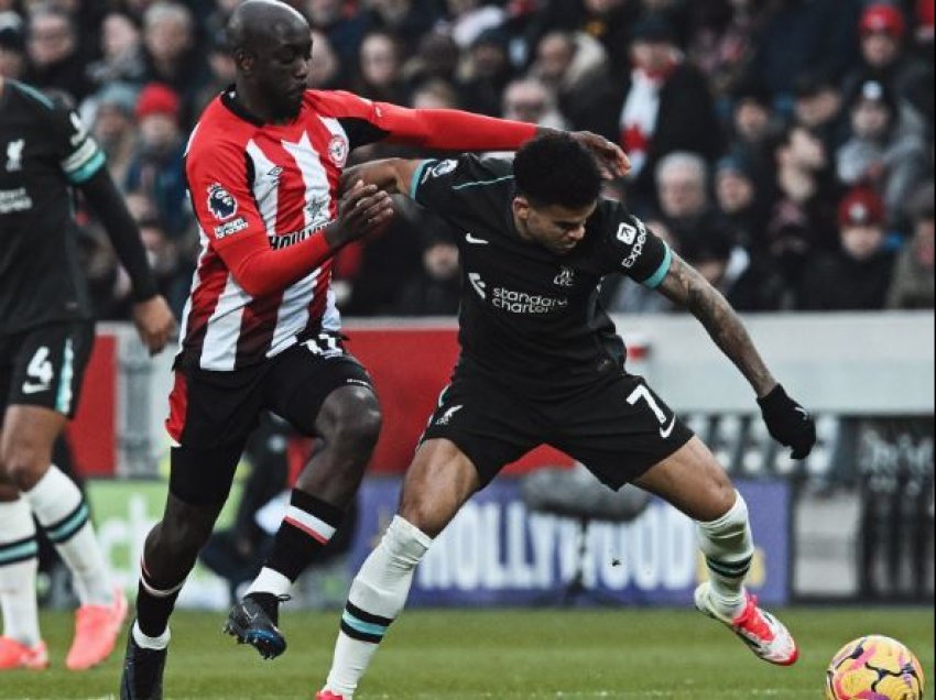 Brentford mposhtet në minutat shtesë nga Liverpooli! Nunez shtang vendasit