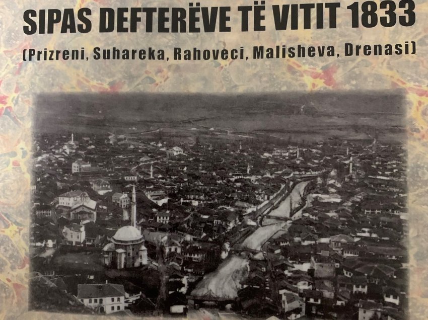 Prezantimi i librit “Popullsia e Kazasë së Prizrenit  sipas defterëve të vitit 1833”