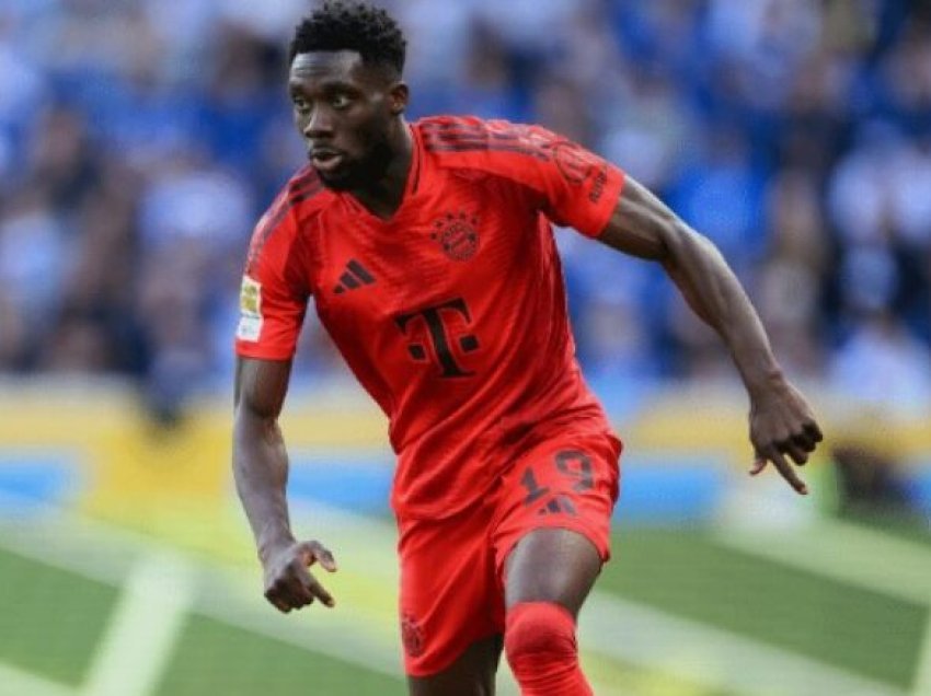 Real Madridi po e humb nga duart – Alphonso Davies në fazat e fundit të vazhdimit të kontratës me Bayern Munich