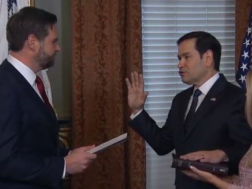 Marco Rubio, betohet si sekretar i ri i Shteteve të Bashkuara të Amerikës