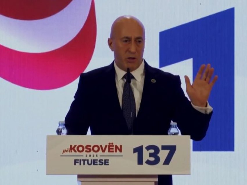 Haradinaj numëron 10 top prioritetet e “Kosovës Fituese”