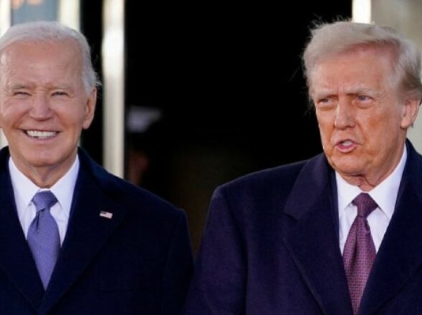 Çfarë biseduan Biden dhe Trump në veturë gjatë rrugës për inaugurimin?