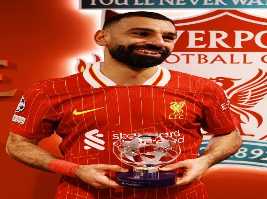 Salah 50 gola në Evropë, i pari në historinë e Liverpoolit